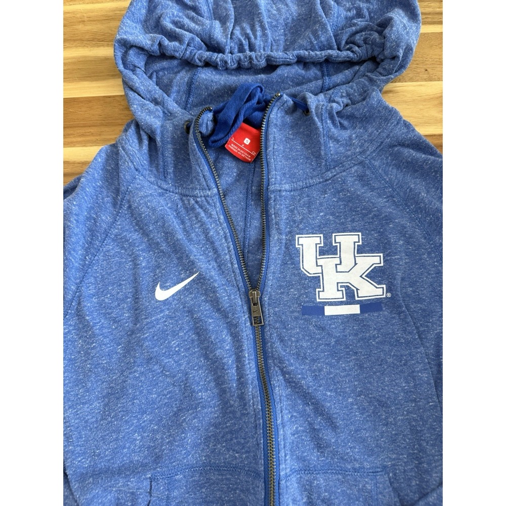 Nike Women's University of Kentucky Wildcats Zip Hoodie Sweatshirt S - Picture 2 of 3
